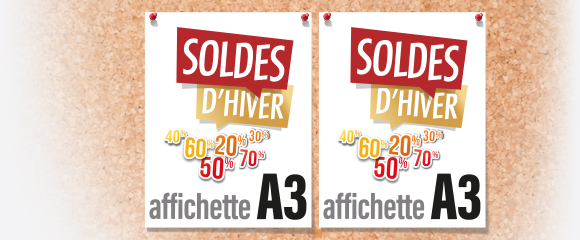 Impression Affichette A3